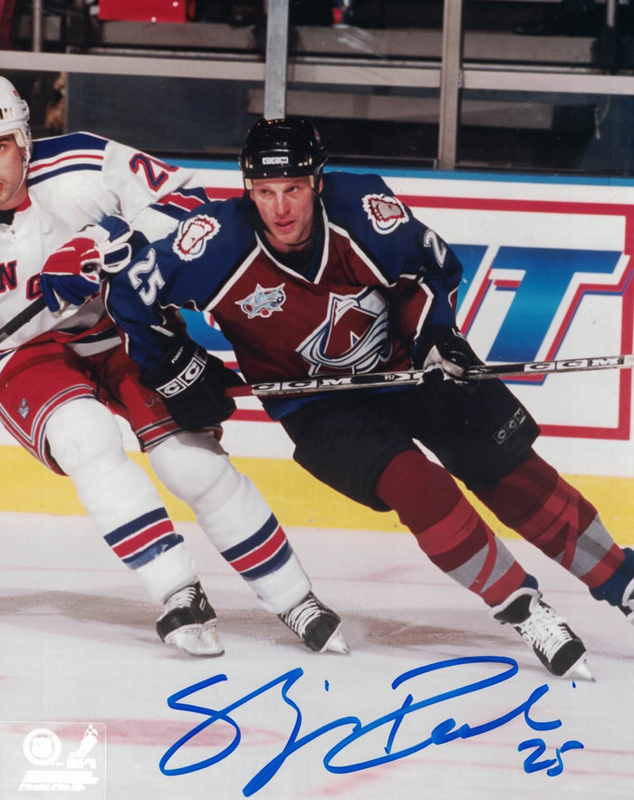 Shjon Podein Signed Colorado Avalanche 8x10 Photo PF-Powers Sports Memorabilia
