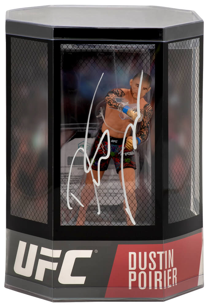 Dustin Poirier Autographed McFarlane UFC MMA Action Figure-Powers Sports Memorabilia