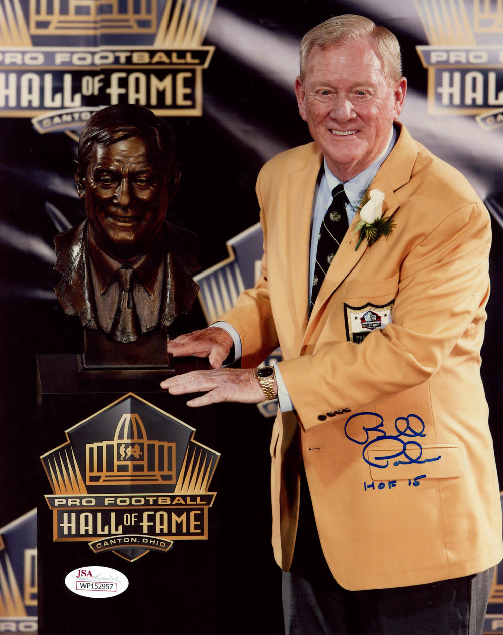 Bill Polian Indianapolis Colts Signed 8x10 Photo HOF-Powers Sports Memorabilia