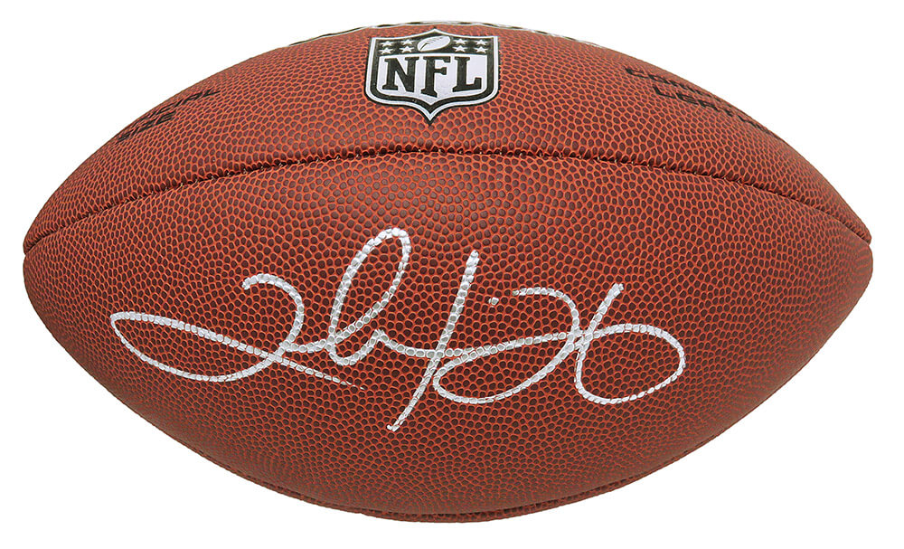 Clinton Portis Autographed Wilson Limited Full Size NFL Football-Powers Sports Memorabilia