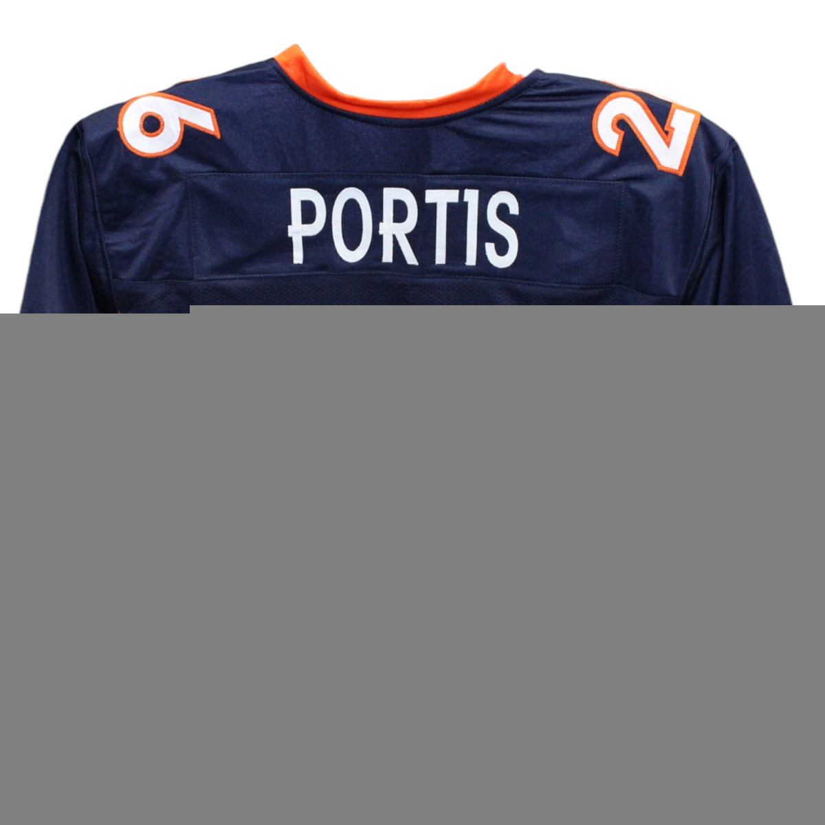 Clinton Portis Signed Pro Style Jersey Blue – Beckett Authenticated-Powers Sports Memorabilia