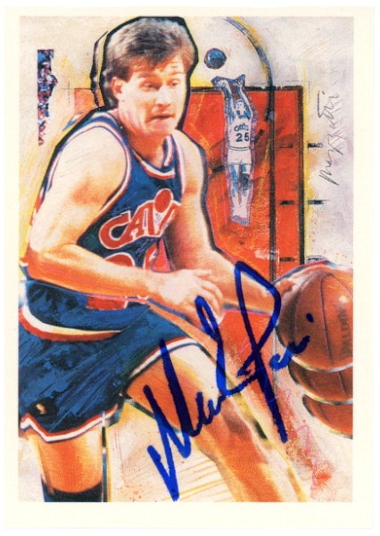 Mark Price Cleveland Cavaliers Signed Card - 1990-1991 Hoops #359 Beckett Beckett-Powers Sports Memorabilia