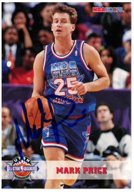 Mark Price Cleveland Cavaliers Signed Card - 94-95 Hoops All-Star #234 Beckett Beckett-Powers Sports Memorabilia