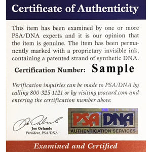 Ernie Banks Autographed Chicago Cubs Signed National League Baseball PSA COA With UV Display Case AM76941-Powers Sports Memorabilia