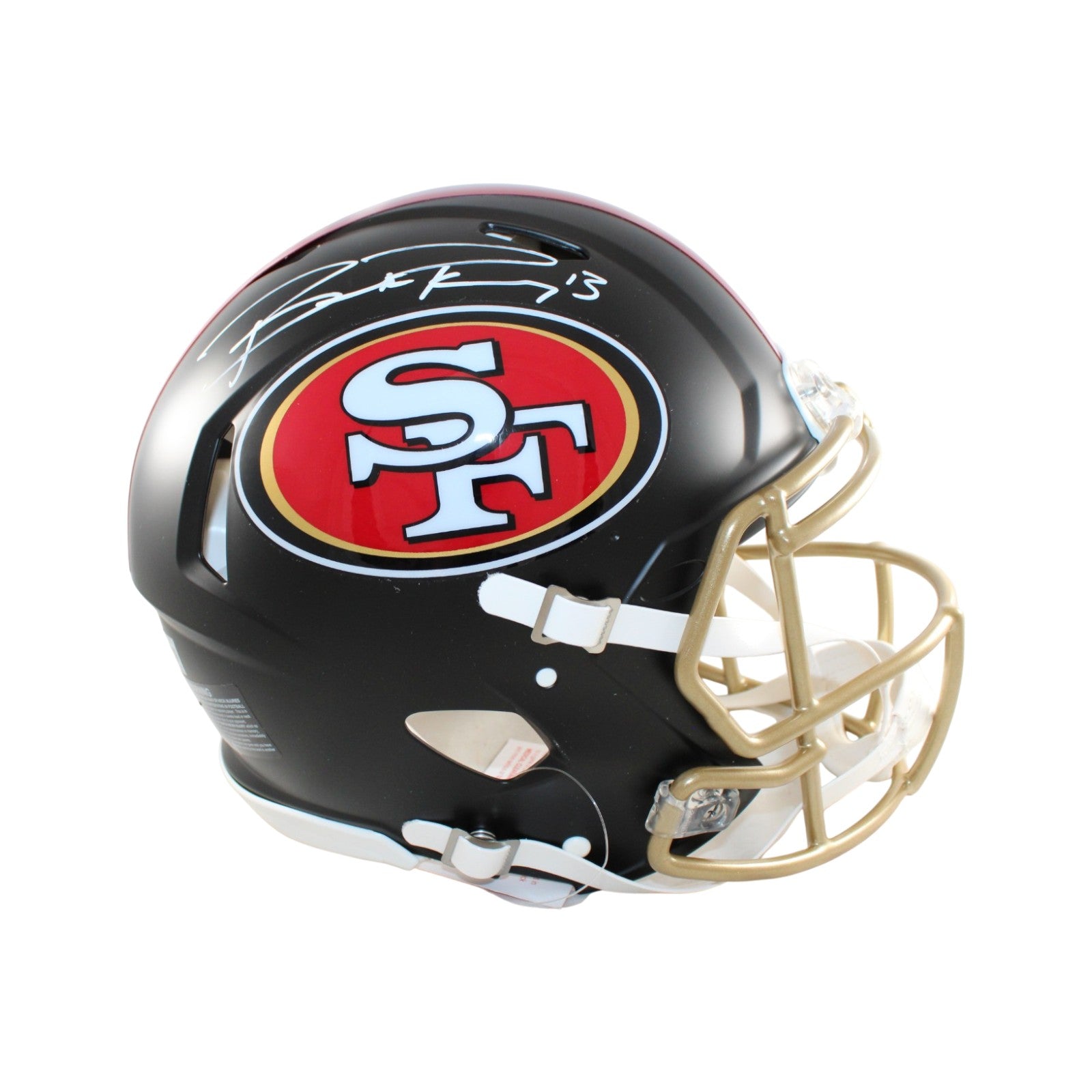 Brock Purdy San Francisco 49ers Rivalries Signed Helmet Proline-Powers Sports Memorabilia