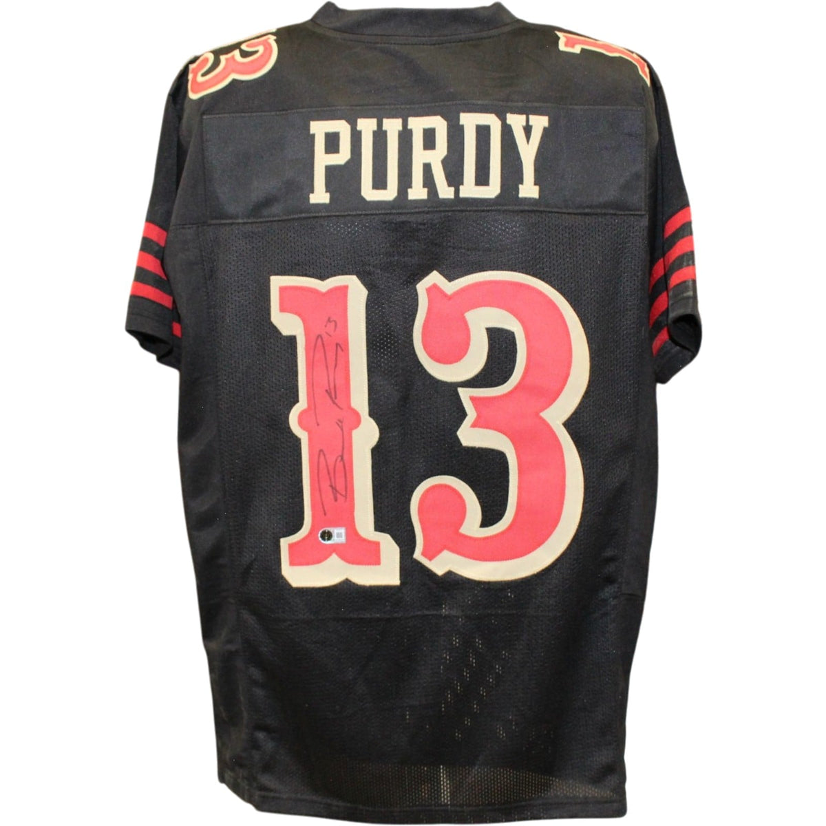 Brock Purdy Signed Pro Style Rivalries XL Jersey – Beckett Witness Authenticated-Powers Sports Memorabilia