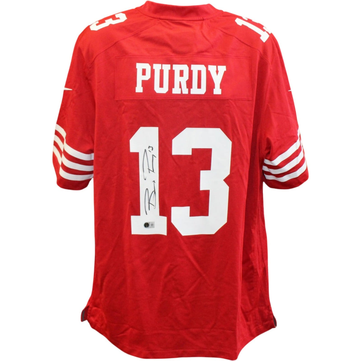 Brock Purdy Signed San Francisco 49ers Nike XL Jersey – Beckett Witness Authenticated-Powers Sports Memorabilia
