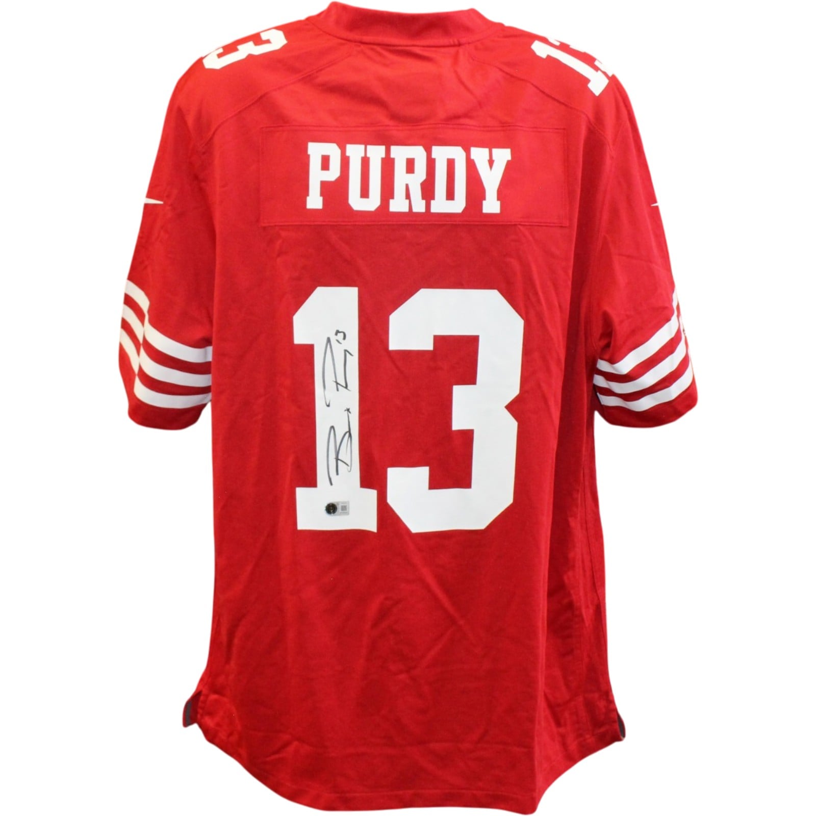 Brock Purdy Signed San Francisco 49ers Nike XL Jersey – Beckett Witness Authenticated-Powers Sports Memorabilia
