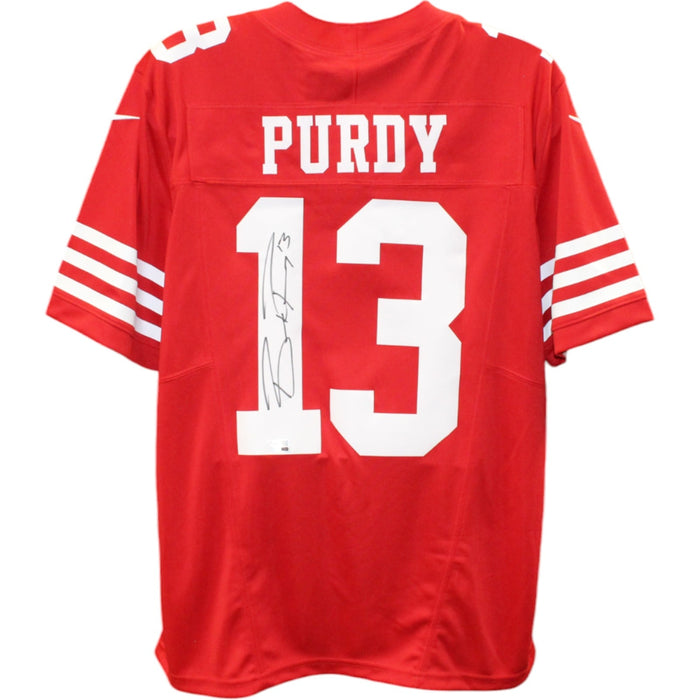 Brock Purdy Signed San Francisco 49ers Red Nike Vapor Jersey – Fanatics Authenticated-Powers Sports Memorabilia
