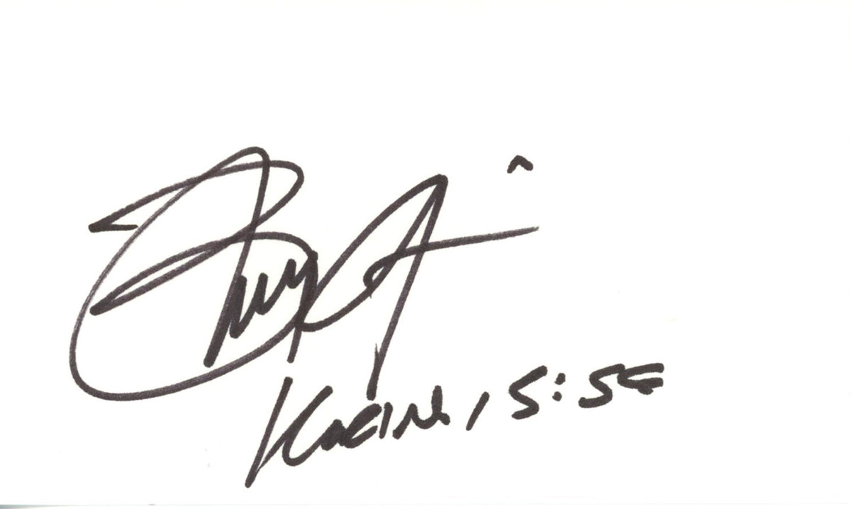 Brady Quinn Notre Dame Fighting Irish Signed Mini Helmet - Index Beckett-Powers Sports Memorabilia