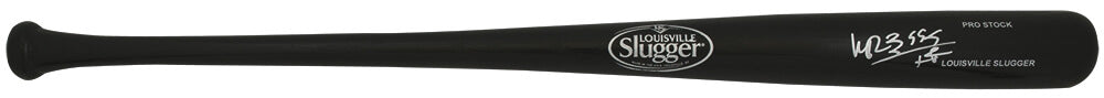 Manny Ramirez Autographed Louisville Slugger Pro Black Baseball Bat Beckett