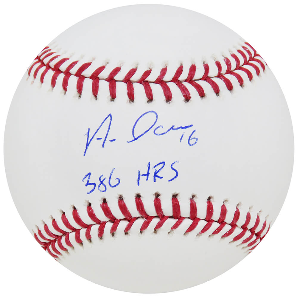 Aramis Ramirez Autographed Rawlings Official MLB Baseball with 386 HR-Powers Sports Memorabilia