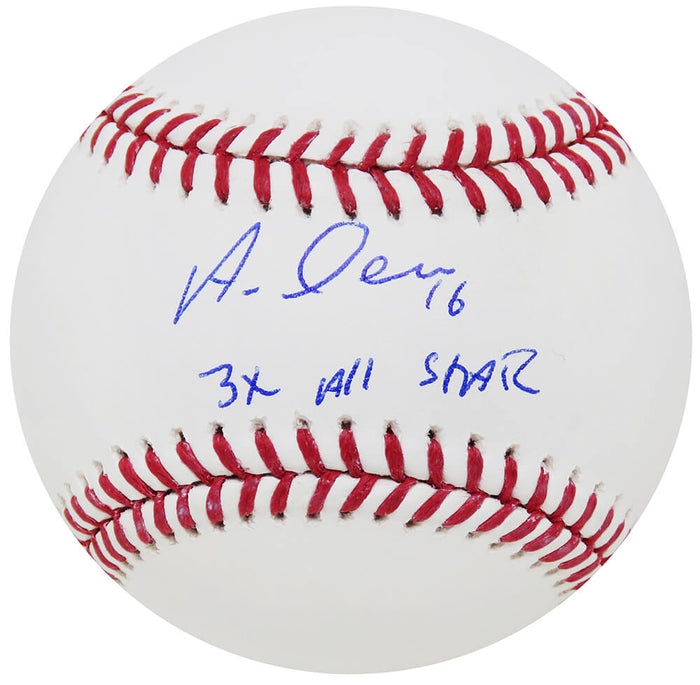 Aramis Ramirez Autographed Rawlings Official MLB Baseball with 3x All Star-Powers Sports Memorabilia