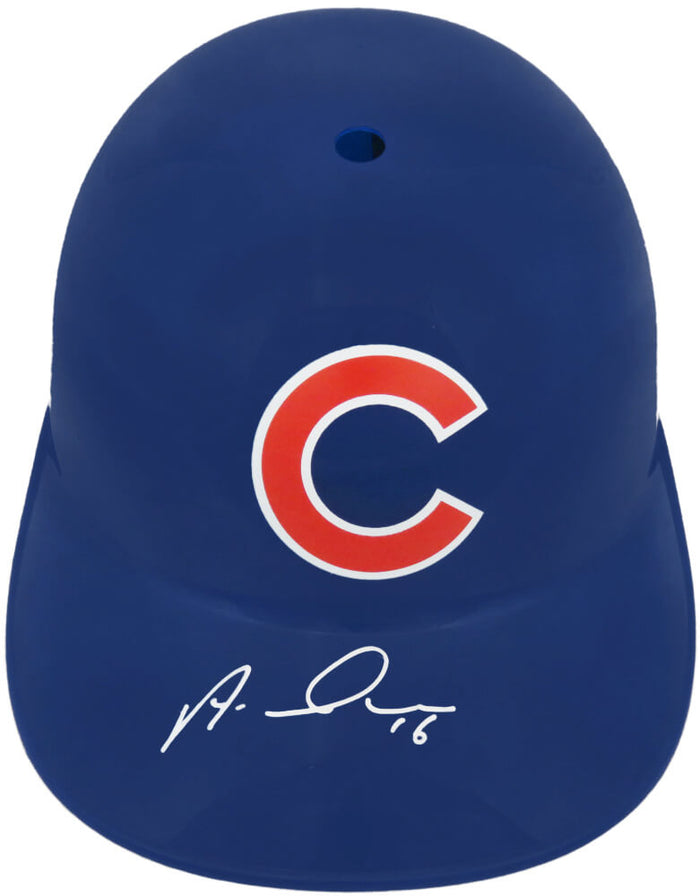 Aramis Ramirez Autographed Chicago Cubs Replica Souvenir Batting Helmet-Powers Sports Memorabilia