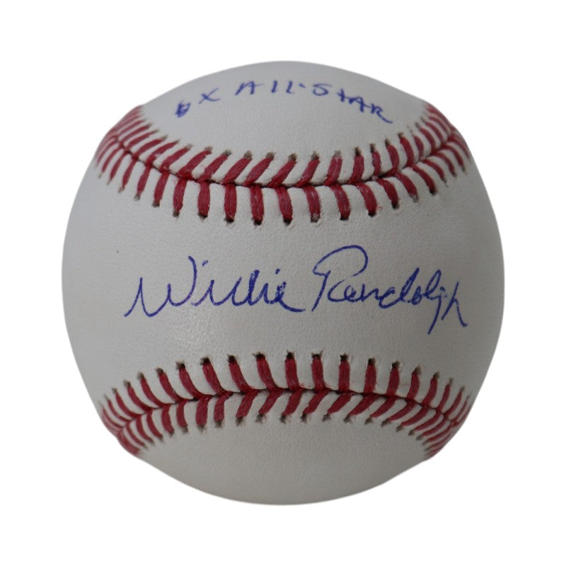 Willie Randolph New York Yankees Signed Inscribed 6x All Star MLB Baseball-Powers Sports Memorabilia
