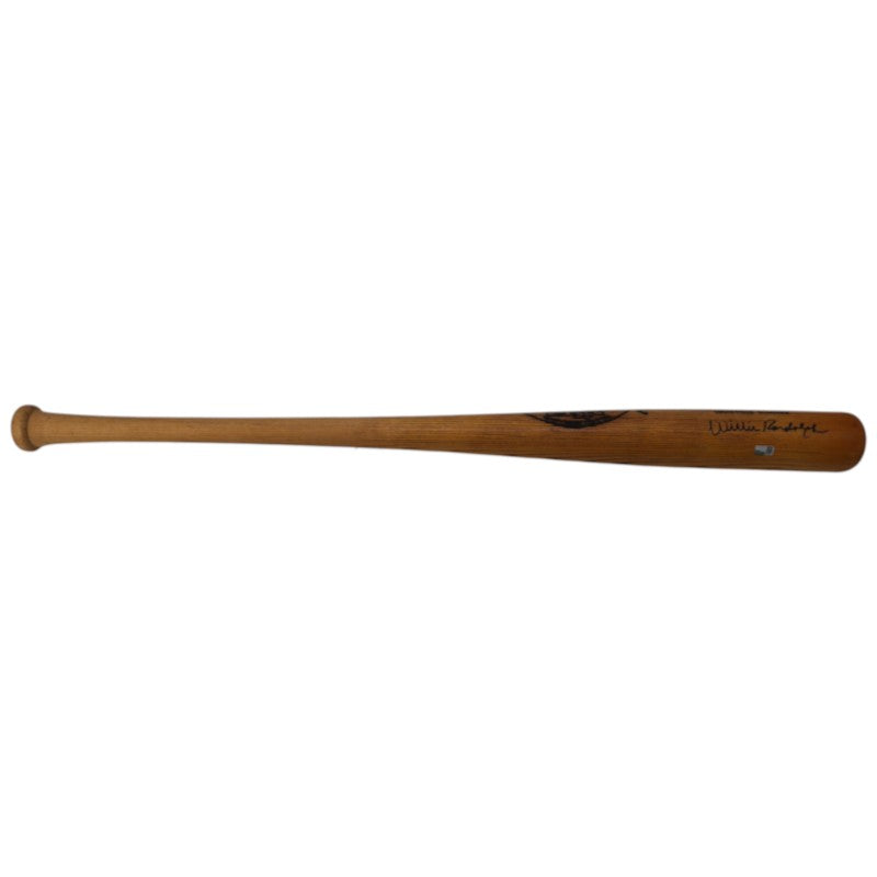 Willie Randolph New York Mets Signed Game Used Louisville Slugger K44 Ash Bat Randolph CX LOA-Powers Sports Memorabilia