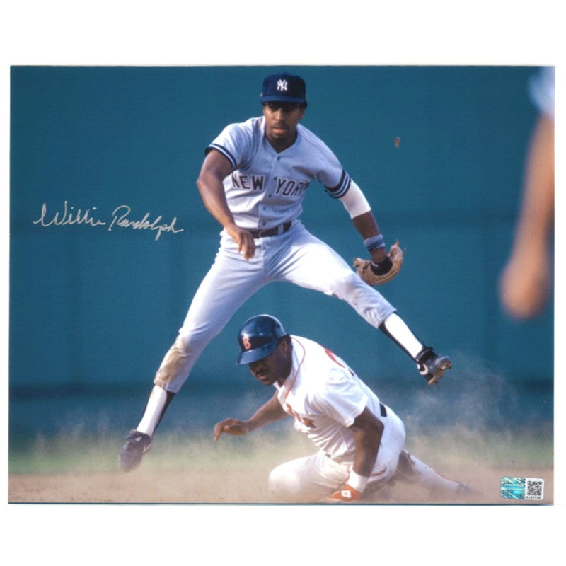 Willie Randolph New York Yankees Signed 8x10 Photo-Powers Sports Memorabilia