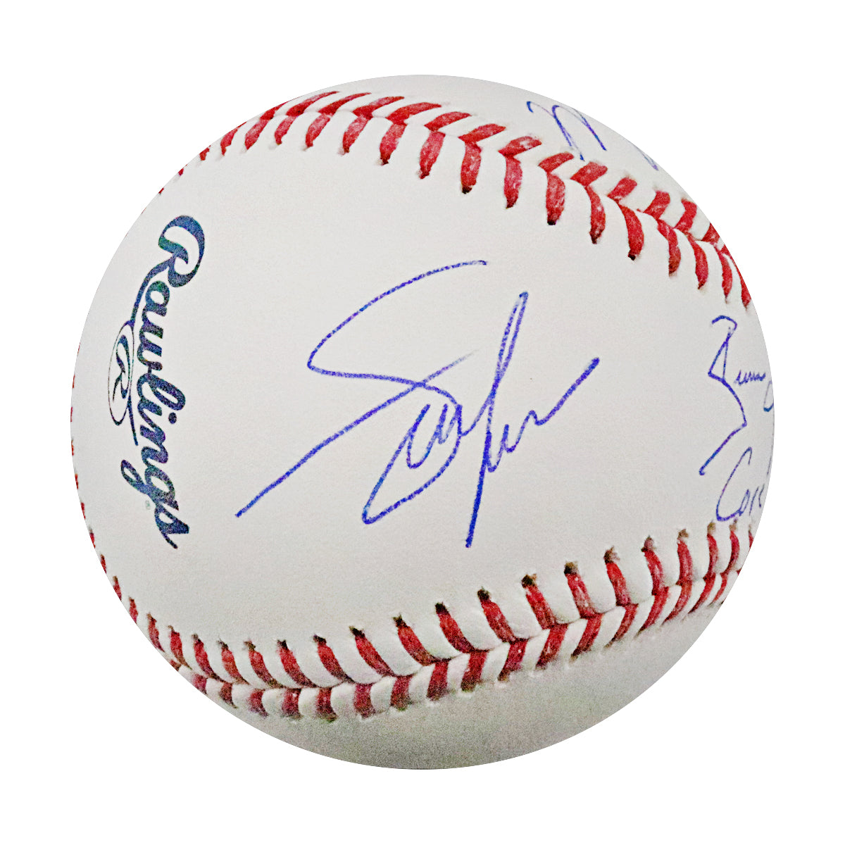 Messier, Graves, Leetch, Richter New York Rangers Core 4 Multi Signed Signed OMLB Baseball-Powers Sports Memorabilia
