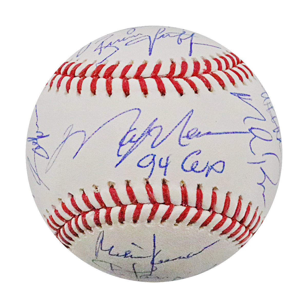 Messier, Leetch, Graves 1994 New York Rangers Team Signed Signed ROMLB Baseball-Powers Sports Memorabilia