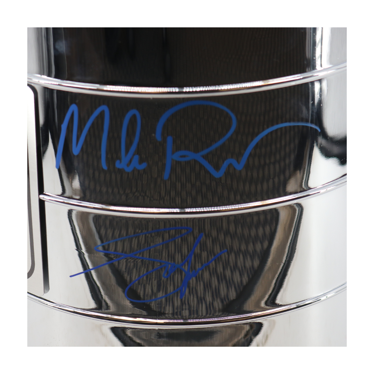 Mark Messier, Brian Leetch, Mike Richter, Adam Graves New York Rangers Multi-Signed Replica Full Size Stanley Cup-Powers Sports Memorabilia