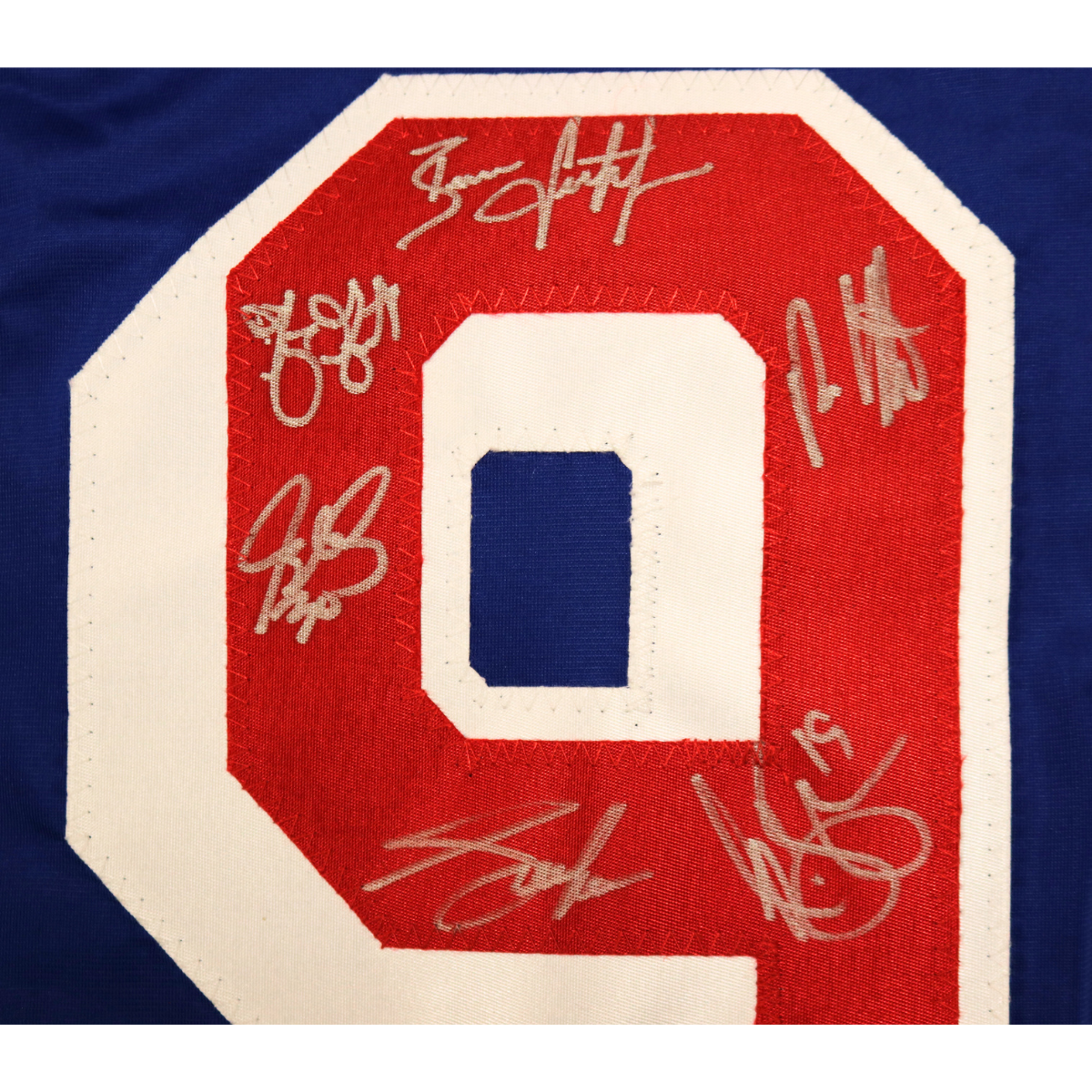 1994 New York Rangers Team Signed Signed Blue "Stanley Cup" Custom Jersey-Powers Sports Memorabilia