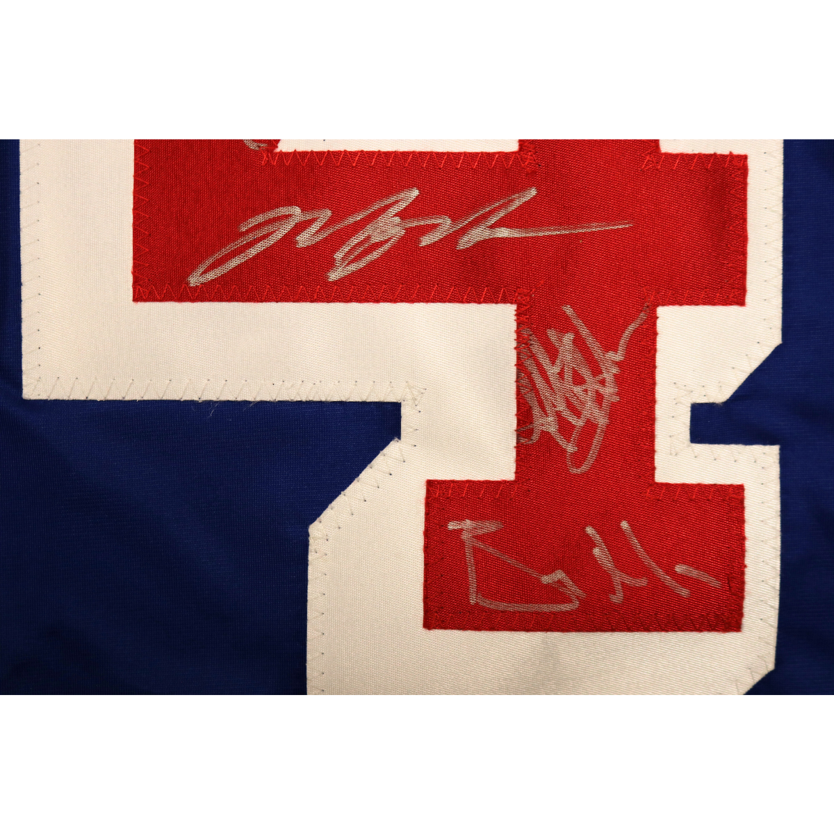 1994 New York Rangers Team Signed Signed Blue "Stanley Cup" Custom Jersey-Powers Sports Memorabilia