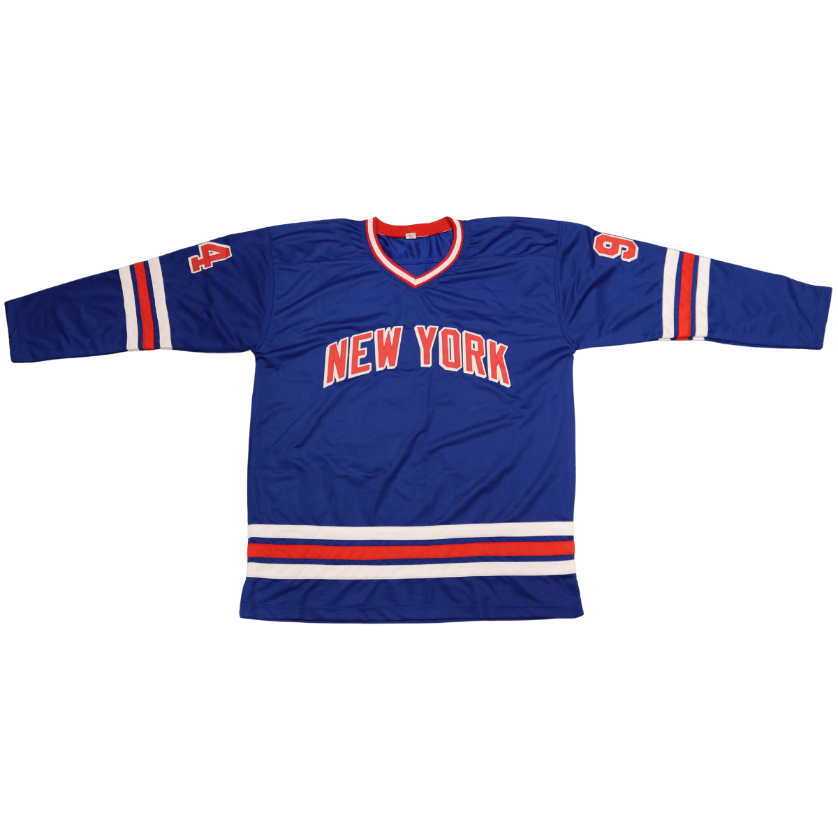 1994 New York Rangers Team Signed Signed Blue "Stanley Cup" Custom Jersey-Powers Sports Memorabilia