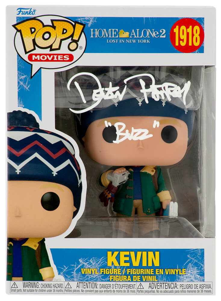 Devin Ratray Autographed Home Alone 2 Lost In New York Kevin Funko Pop Doll #1918 with Buzz-Powers Sports Memorabilia