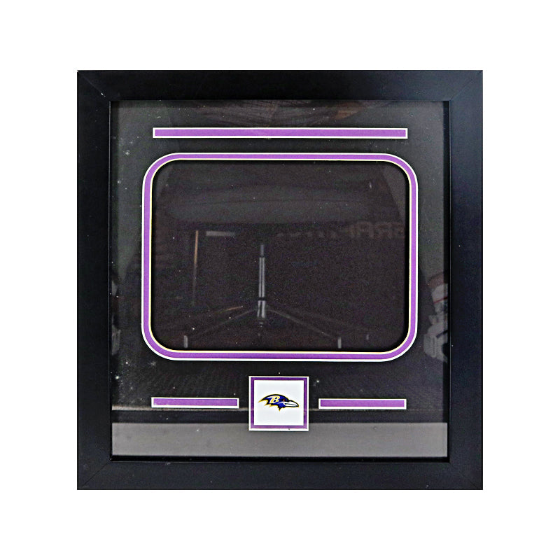 Baltimore Ravens Deluxe Empty Frame Shell for 8"x10" Horizontal Photo-Powers Sports Memorabilia