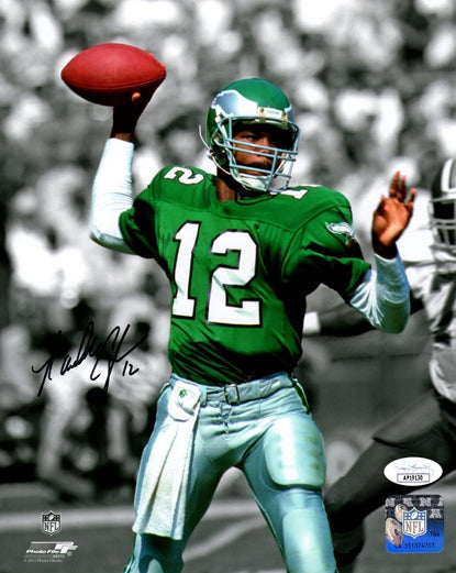 Autographed Randall Cunningham Philadelphia Eagles (Spotlight) 8x10 Photo - JSA-Powers Sports Memorabilia