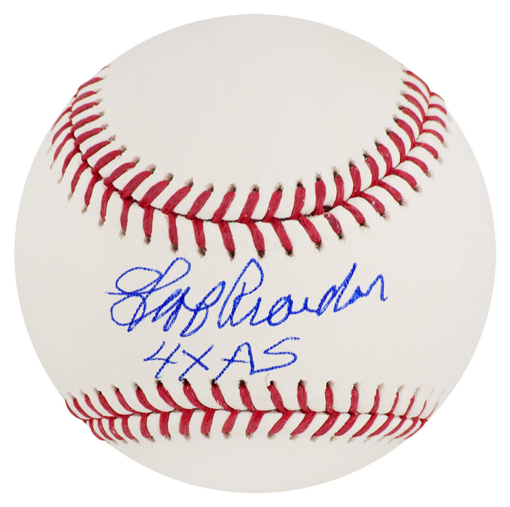 Jeff Reardon Autographed Rawlings Official MLB Baseball with 4x All Star-Powers Sports Memorabilia
