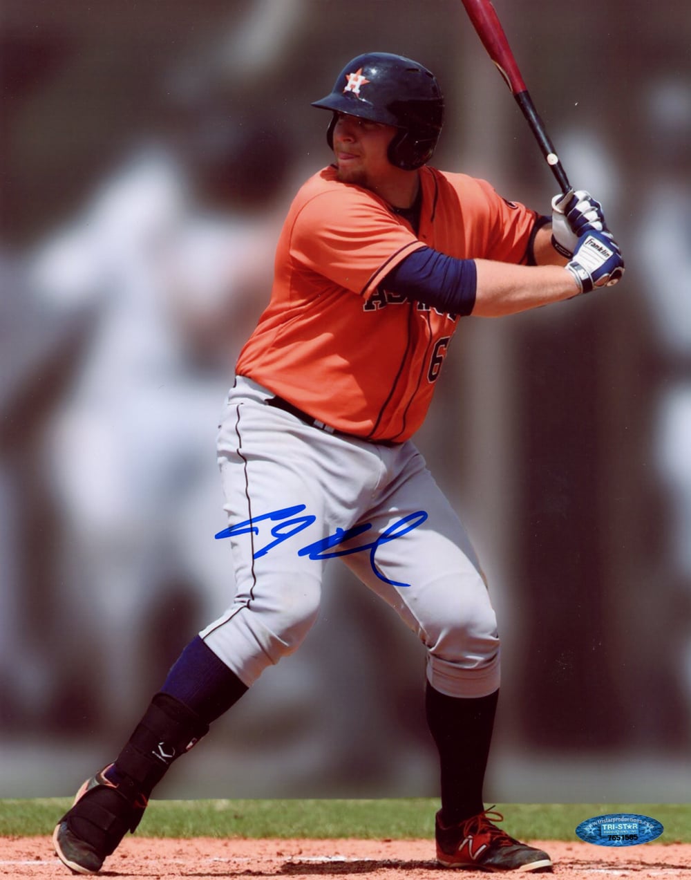 AJ Reed Houston Astros Signed 8x10 Photo - Tristar-Powers Sports Memorabilia