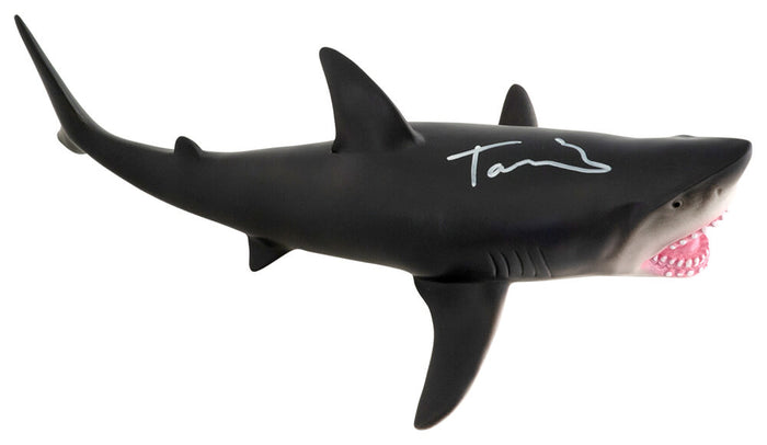 Tara Reid Autographed Great White Shark 15-inch Grey Rubber Toy-Powers Sports Memorabilia