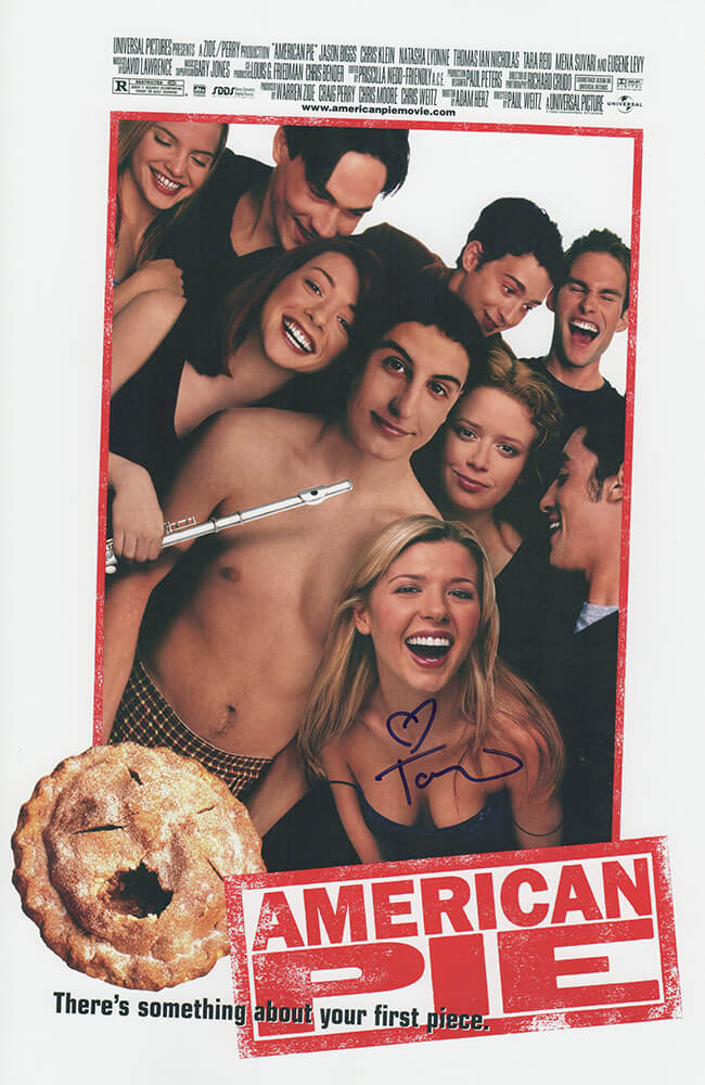 Tara Reid Autographed American Pie 11x17 Movie Poster-Powers Sports Memorabilia