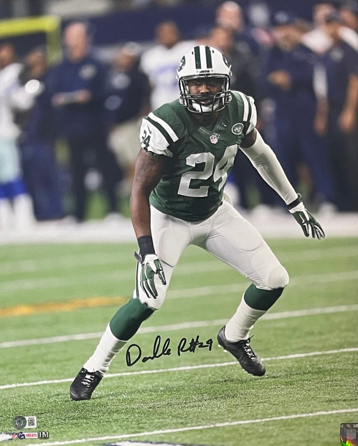Darrelle Revis Signed New York Jets 16x20 Photo – Beckett Authenticated-Powers Sports Memorabilia