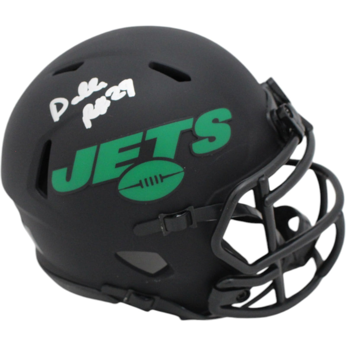 Darrelle Revis Signed New York Jets Eclipse Mini Helmet – Beckett Authenticated