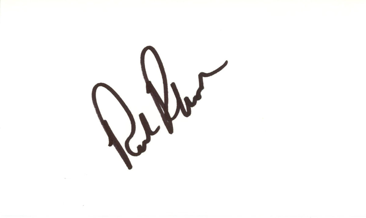 Rick Rhoden Pittsburgh Pirates Signed Mini Helmet - Index Beckett - 45312-Powers Sports Memorabilia