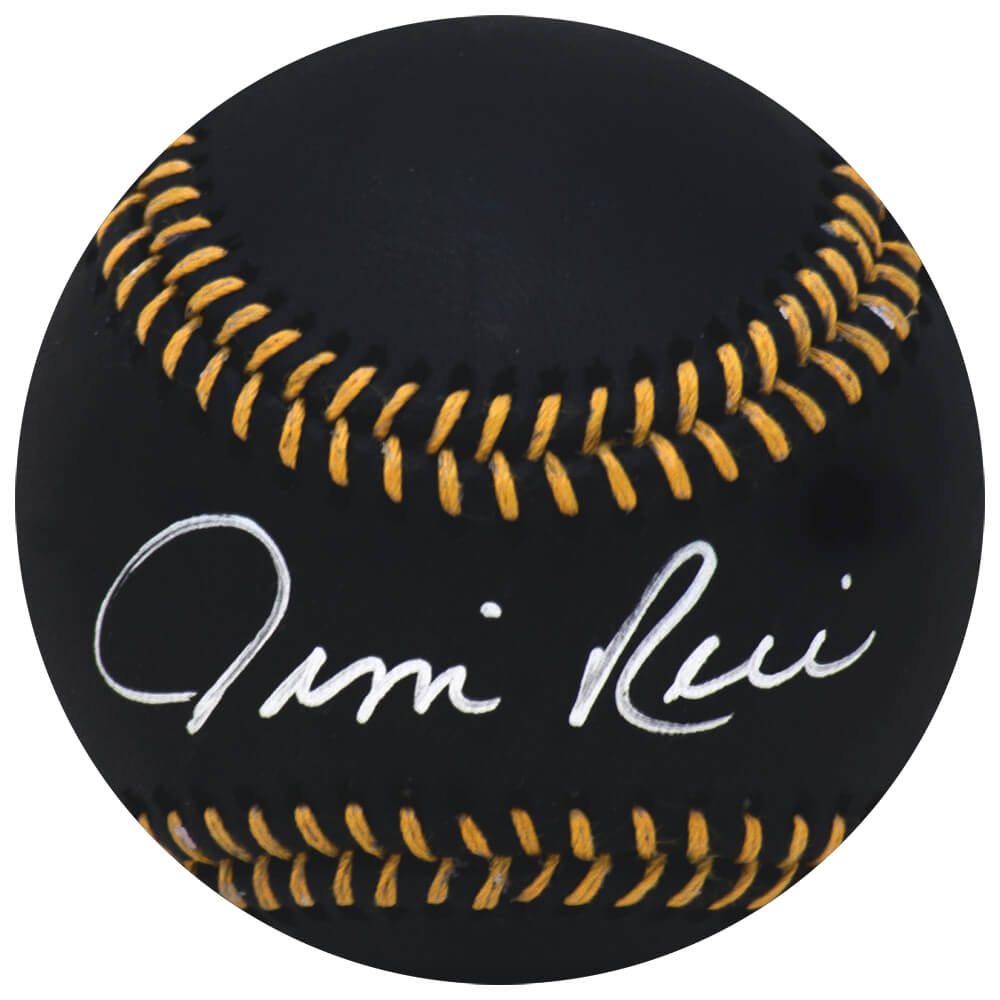 Jim Rice Autographed Rawlings Black MLB Baseball-Powers Sports Memorabilia