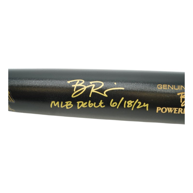 Ben Rice Yankees Signed Inscribed MLB Debut Louisville Slugger M301 Pro Model Bat-Powers Sports Memorabilia