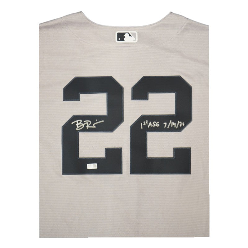 Ben Rice New York Yankees Signed Inscribed 1st ASG All Star Game Nike Jersey LE /22-Powers Sports Memorabilia