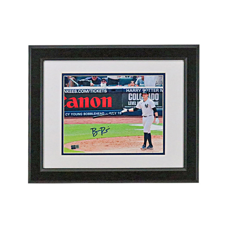 Ben Rice New York Yankees Framed Signed 3 HR Game 8x10 Photo