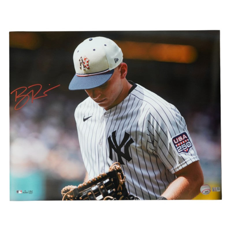 Ben Rice New York Yankees Signed 4th of July 16x20 Photo-Powers Sports Memorabilia
