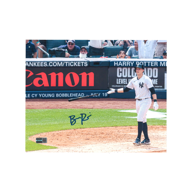 Ben Rice New York Yankees Signed 3 HR Game 8x10 Photo-Powers Sports Memorabilia