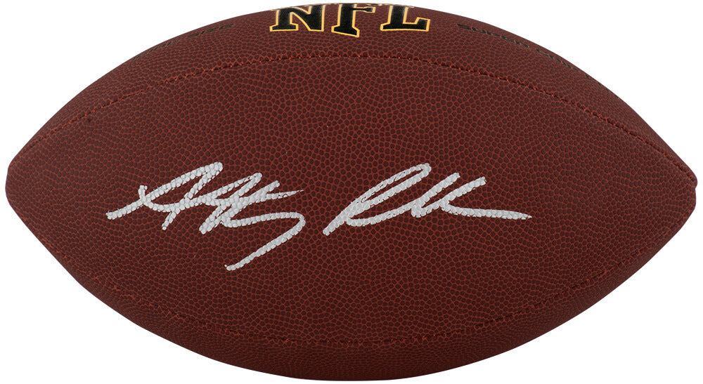 Anthony Richardson Autographed Wilson Super Grip Full Size NFL Football-Powers Sports Memorabilia