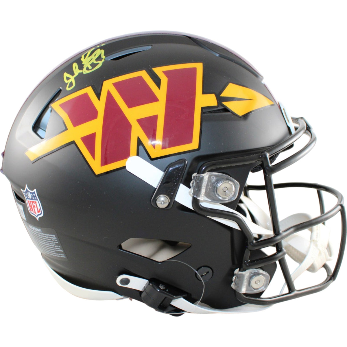 John Riggins Washington Commanders Speedflex Signed Helmet Beckett W 58671 Beckett-Powers Sports Memorabilia