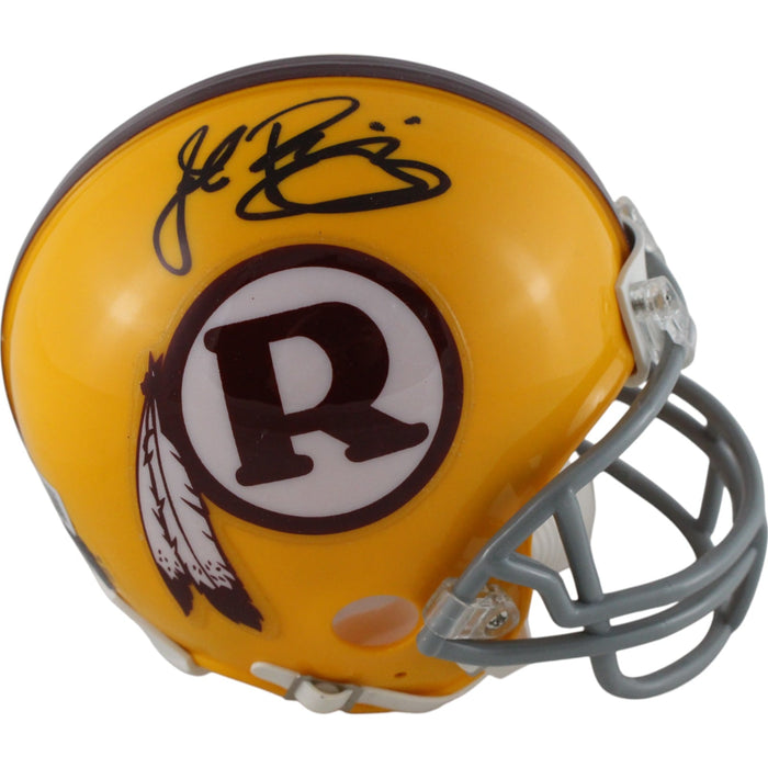 John Riggins Signed Washington Redskins TB VSR4 Mini Helmet – Beckett Authenticated-Powers Sports Memorabilia