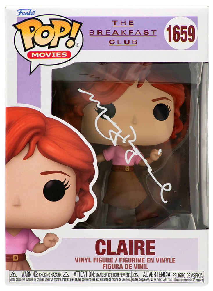 Molly Ringwald Autographed The Breakfast Club Claire Funko Pop Doll #1659-Powers Sports Memorabilia