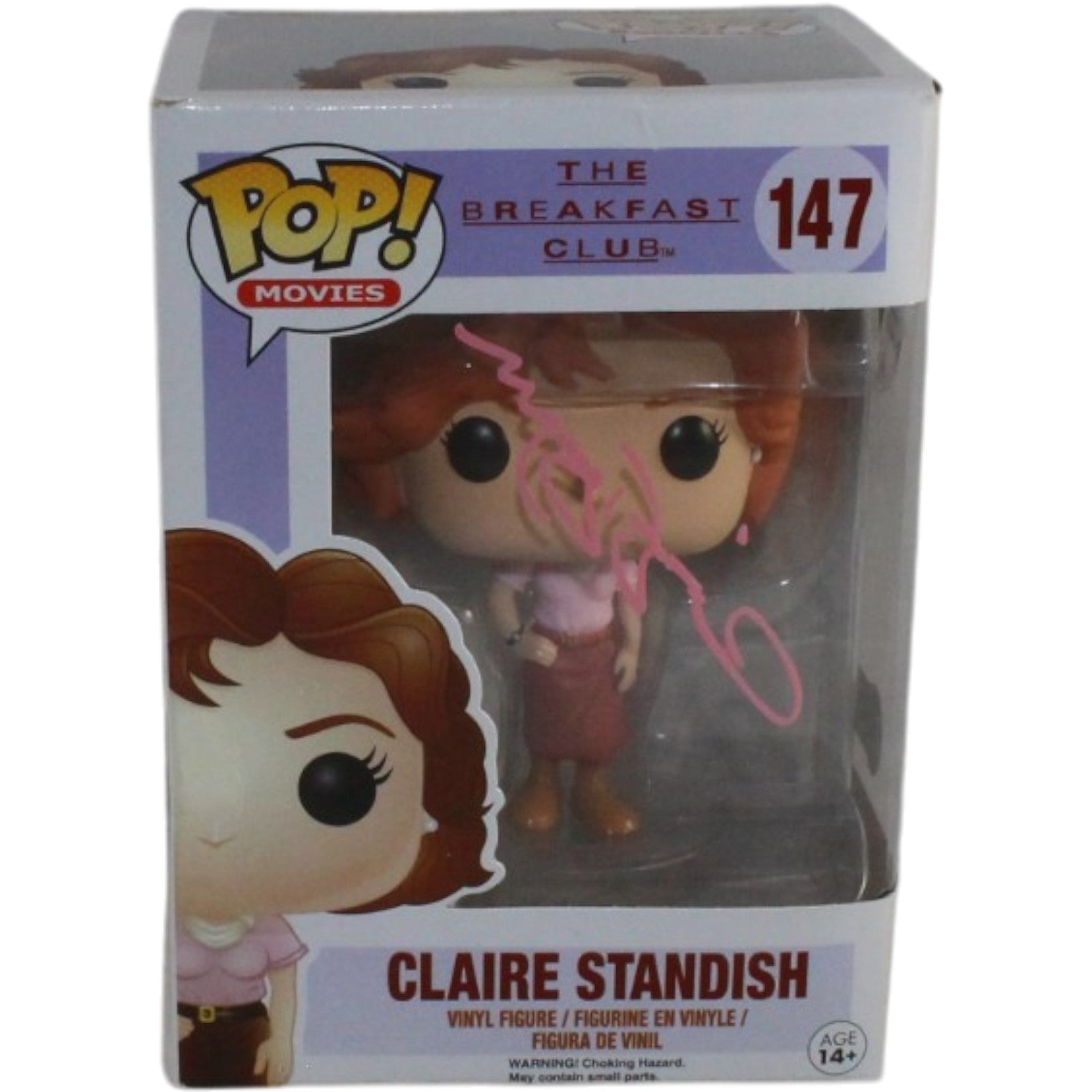 Molly Ringwald Breakfast Club Signed Funko Pop - Funko Pop! #147 Beckett Beckett-Powers Sports Memorabilia