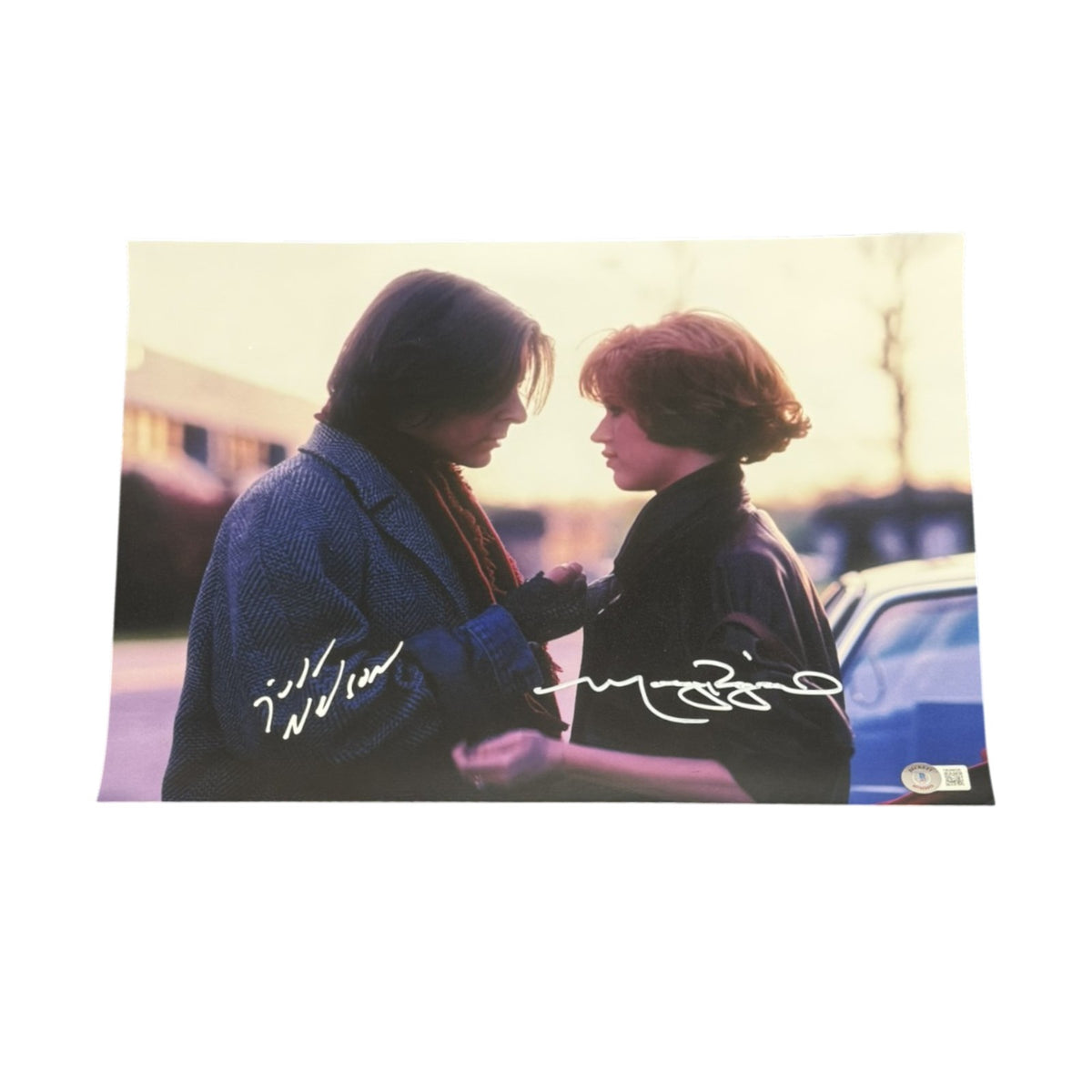 Judd Nelson Ringwald The Breakfast Club Signed 11x14 Photo - Beckett Beckett-Powers Sports Memorabilia