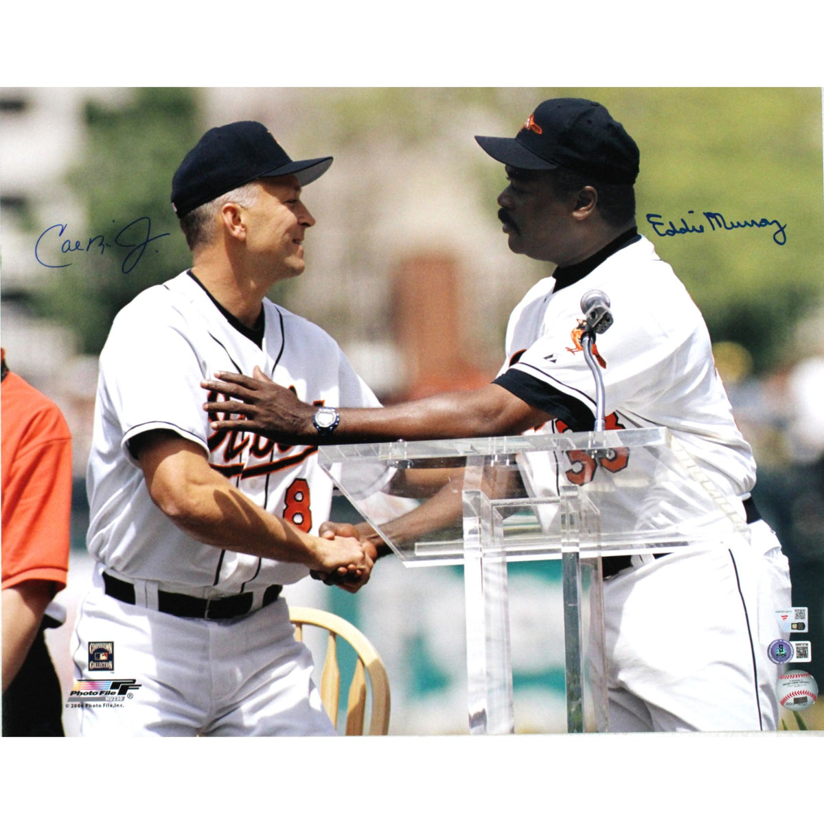 Cal Ripken Eddie Murray Baltimore Orioles Signed 16x20 Photo-Powers Sports Memorabilia